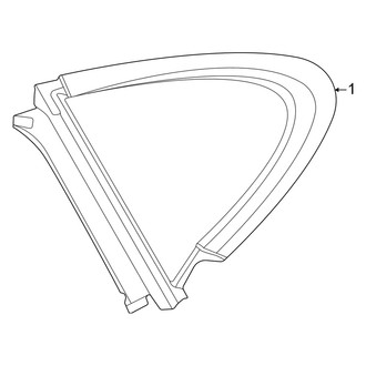 Audi OE - Quarter Panel - Glass