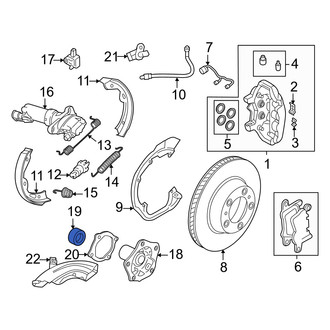 Audi OE - Front Wheel Bearing