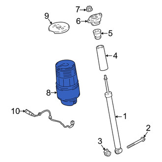 Audi OE - Rear Left Air Suspension Spring