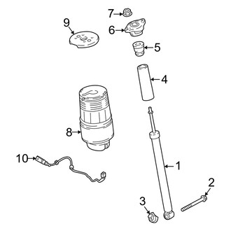 Audi OE - Rear Suspension - Shocks & Components