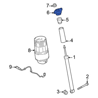Audi OE - Rear Suspension Shock Absorber Mount