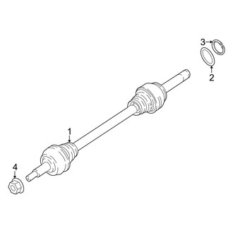 Audi OE - Rear Suspension - Drive Axles