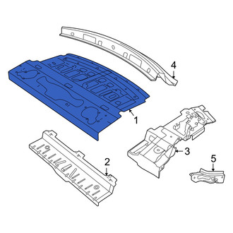 Audi OE - Rear Package Tray