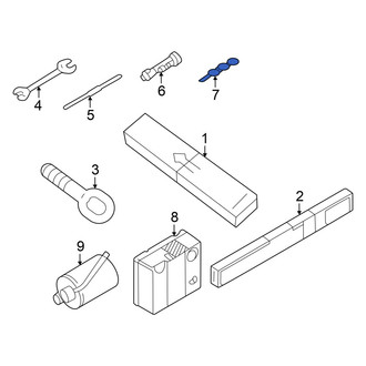 Audi OE - Jack Pad