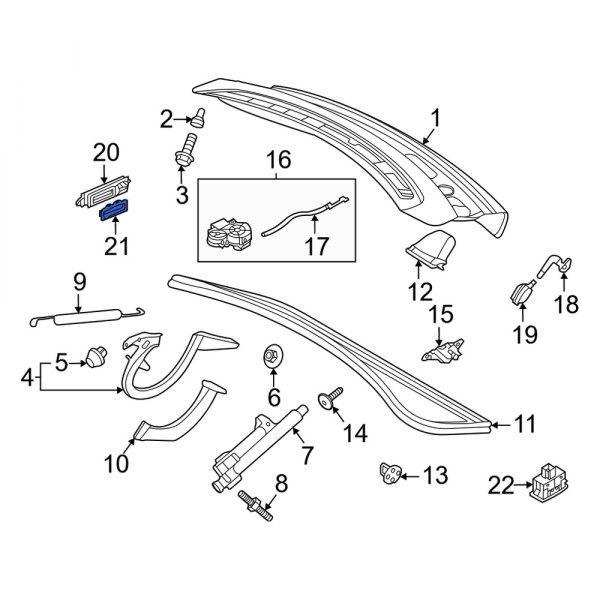 Trunk Lid Release Switch