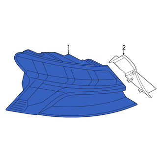 Audi OE - Rear Left Tail Light Assembly