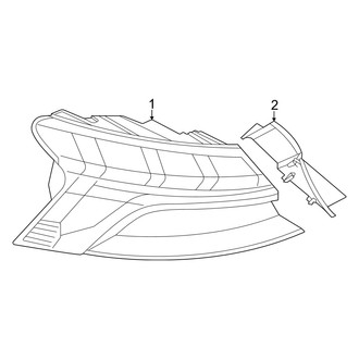 Audi OE - Rear Lamps - Tail Lamps (Outer)