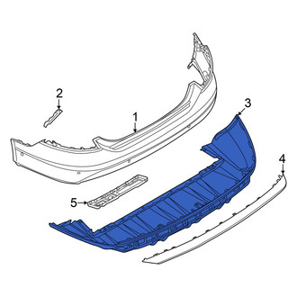 Audi OE - Rear Lower Spoiler