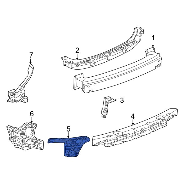 Bumper Cover Bracket