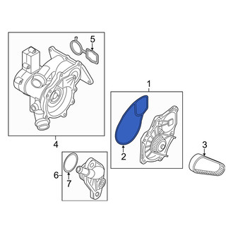 Audi OE - Engine Water Pump Gasket