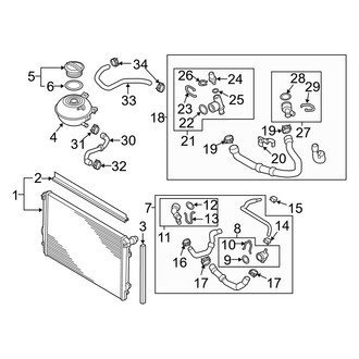 Audi OE - Cooling - Radiator & Components (Convertible)