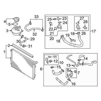 Audi OE - Cooling - Radiator & Components (Convertible)