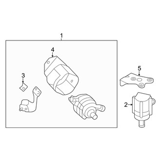 Audi OE - Cooling - Water Pump (Auxiliary), (Premium / Premium Plus / Prestige Convertible)