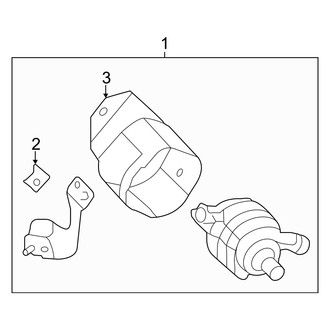 Audi OE - Cooling - Water Pump (Auxiliary), (Premium / Premium Plus / Prestige Convertible)