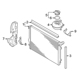 Audi OE - Cooling - Radiator & Components (Convertible)