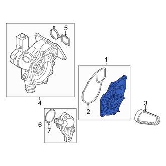 Audi OE - Engine Water Pump
