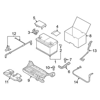 Audi OE - Electrical - Battery (Convertible)