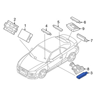Audi OE - Front Keyless Entry Antenna