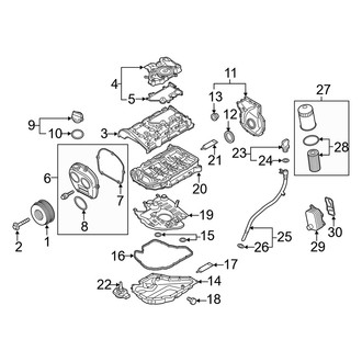 Audi OE - Engine / Transaxle - Engine Parts (Convertible)