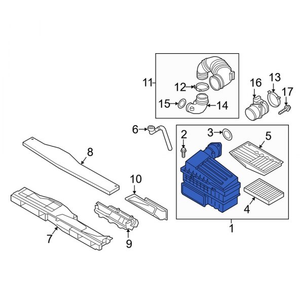 Air Filter and Housing Assembly