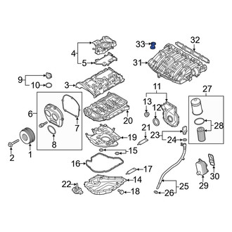Audi OE - Engine Oil Filler Tube