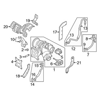 Audi OE - Engine / Transaxle - Turbocharger & Components (Convertible)
