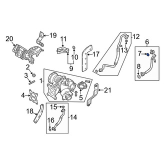 Audi OE - Engine Coolant Pipe O-Ring