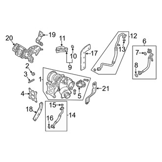 Audi OE - Engine / Transaxle - Turbocharger & Components (Convertible)