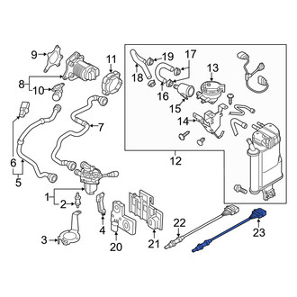 Audi OE - Rear Oxygen Sensor