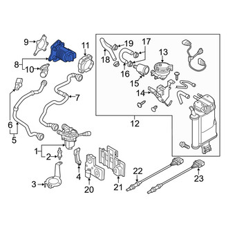 Audi OE - Secondary Air Injection Control Valve