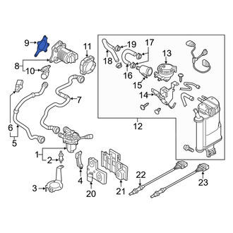 Audi OE - Secondary Air Injection Control Valve Gasket