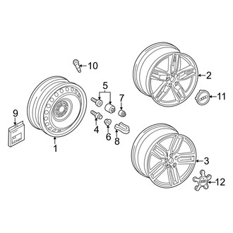 Audi OE - Wheels (19"), (Convertible)
