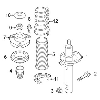 Audi OE - Front Suspension - Struts & Components (Convertible)