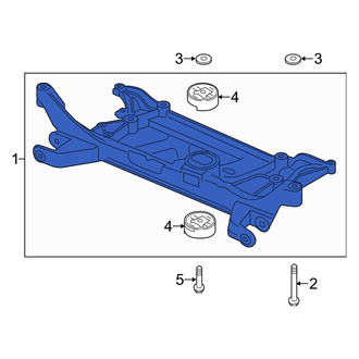 Audi OE - Front Suspension Subframe Crossmember