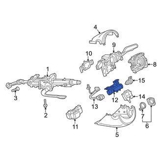 Audi OE - Steering Column Lock