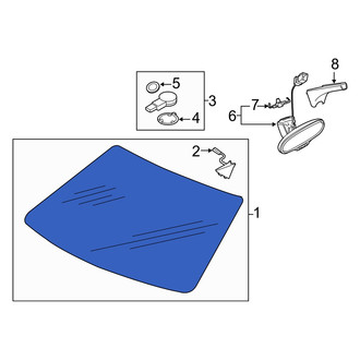 Audi OE - Front Windshield