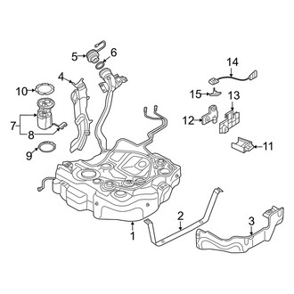 Audi OE - Fuel System Components (Premium / Premium Plus / Prestige Convertible)