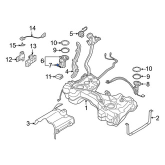 Audi OE - Right Fuel Sender and Hanger Assembly