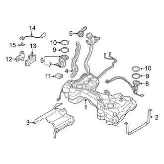Audi OE - Fuel System Components (Convertible)