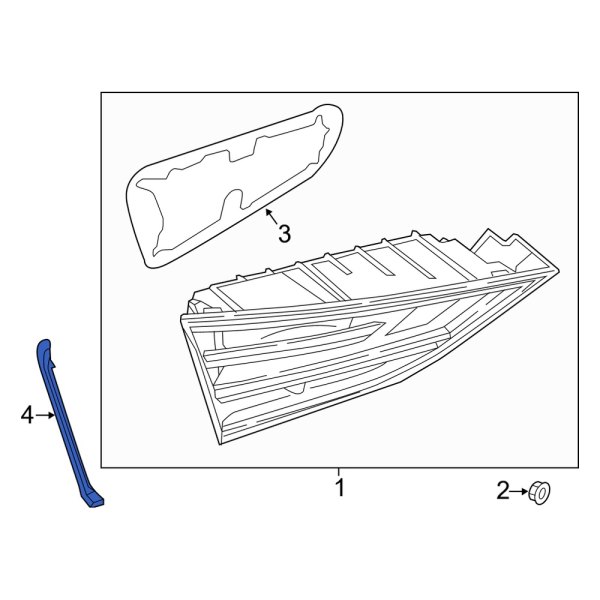 Tail Light Bezel