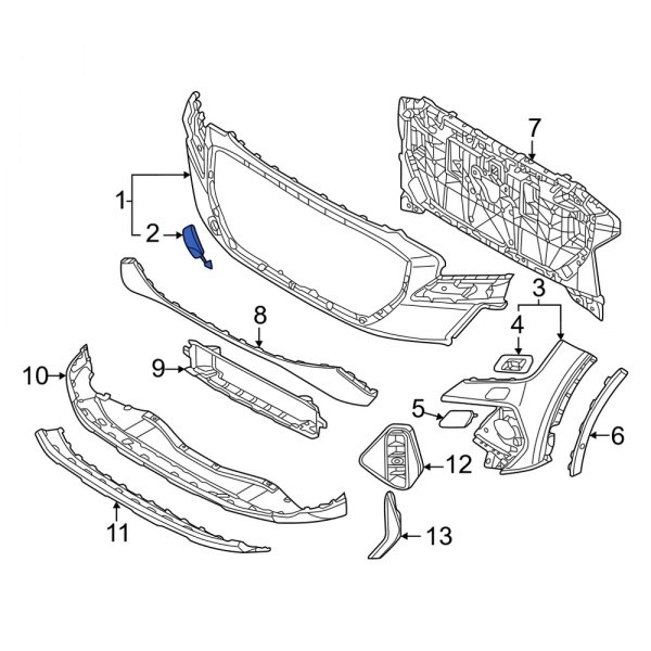 Tow Eye Cap