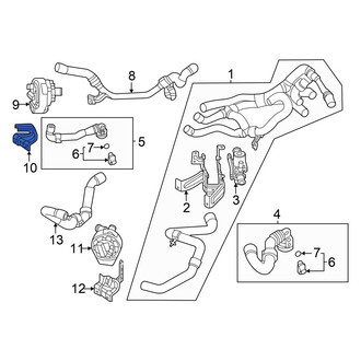 Audi OE - Engine Water Pump Bracket