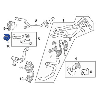 Audi OE - Engine Water Pump Bracket