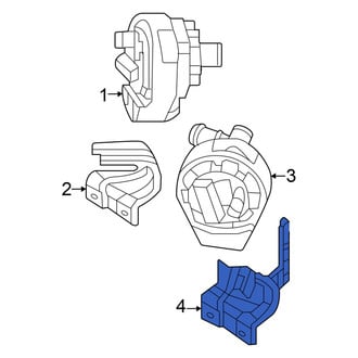 Audi OE - Engine Water Pump Bracket