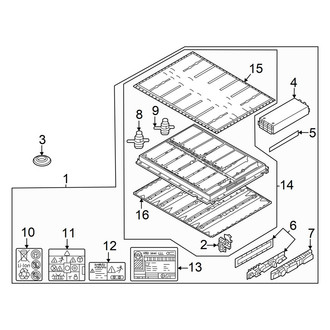 Audi OE - Drive Motor Battery Pack Assembly