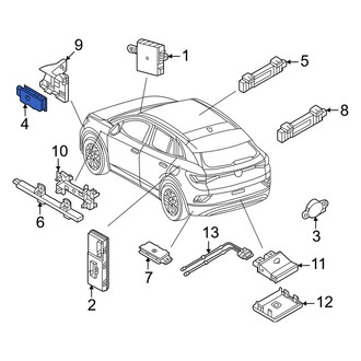 Audi OE - Rear Keyless Entry Antenna