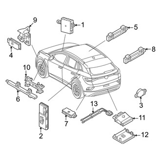 Audi OE - Electrical - Keyless Entry Components