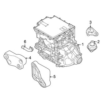 Audi OE - Electrical Components (Drive Motor, Front), (AWD)