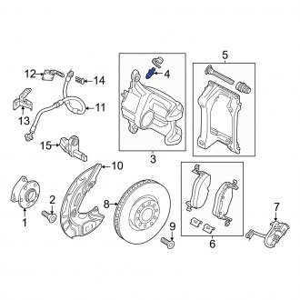 Audi Q4 e-tron OEM Brake Parts | Pads, Bleeders, Rotors — CARiD.com
