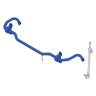 Audi OE - Rear Suspension Stabilizer Bar